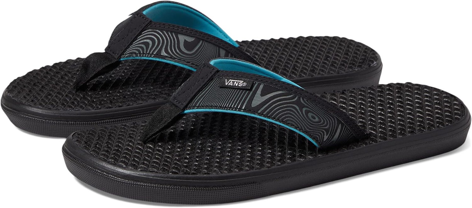 

Шлепанцы La Costa Lite Vans, цвет Trippy Grain Black/Black