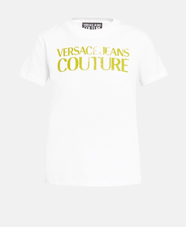 

Футболка Versace Jeans Couture, белое золото