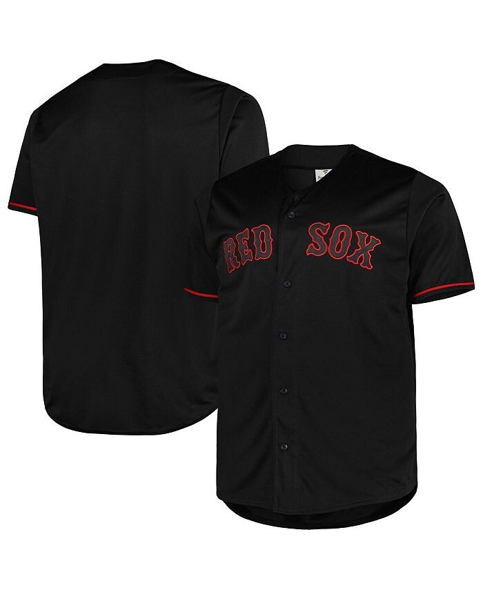 

Мужской черный джерси Boston Red Sox Big and Tall Pop Fashion Profile, черный