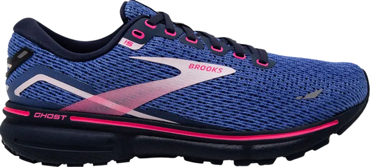 

Кроссовки Wmns Ghost 15 'Blue Peacoat Pink', синий