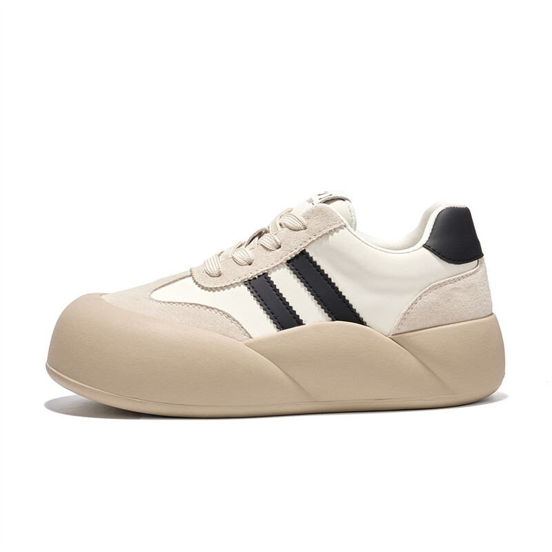 

Кроссовки для образа жизни Женские низкие Josiny, цвет Beige/Black (5cm higher)