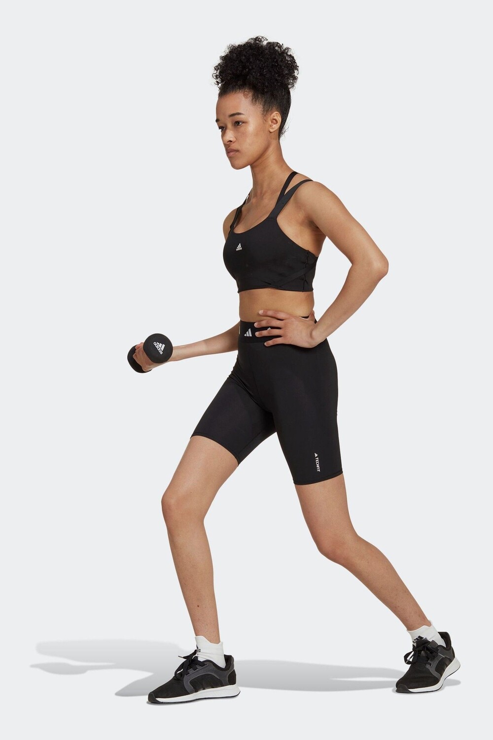 

Леггинсы Performance Training Techfit и велосипедные шорты adidas, черный