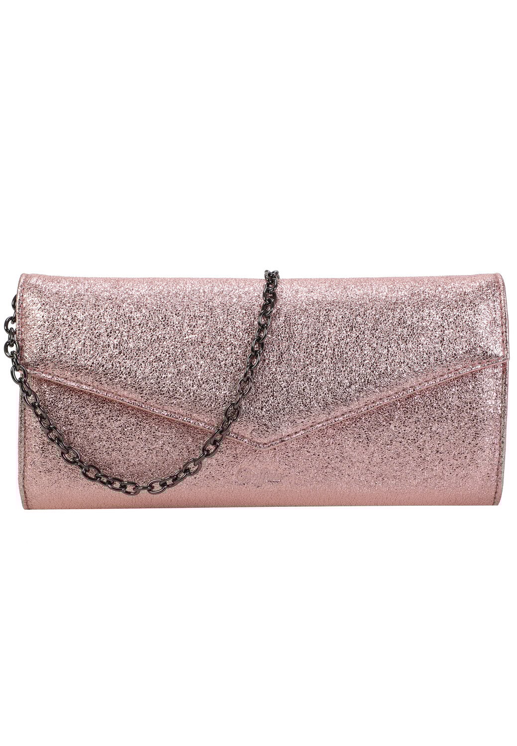 

Сумка Buffalo Clutch Secco Glitter, роза