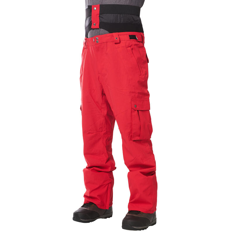 Брюки для лыж/сноуборда мужские - CARTEL EVO красный Light Board Corp, цвет rot