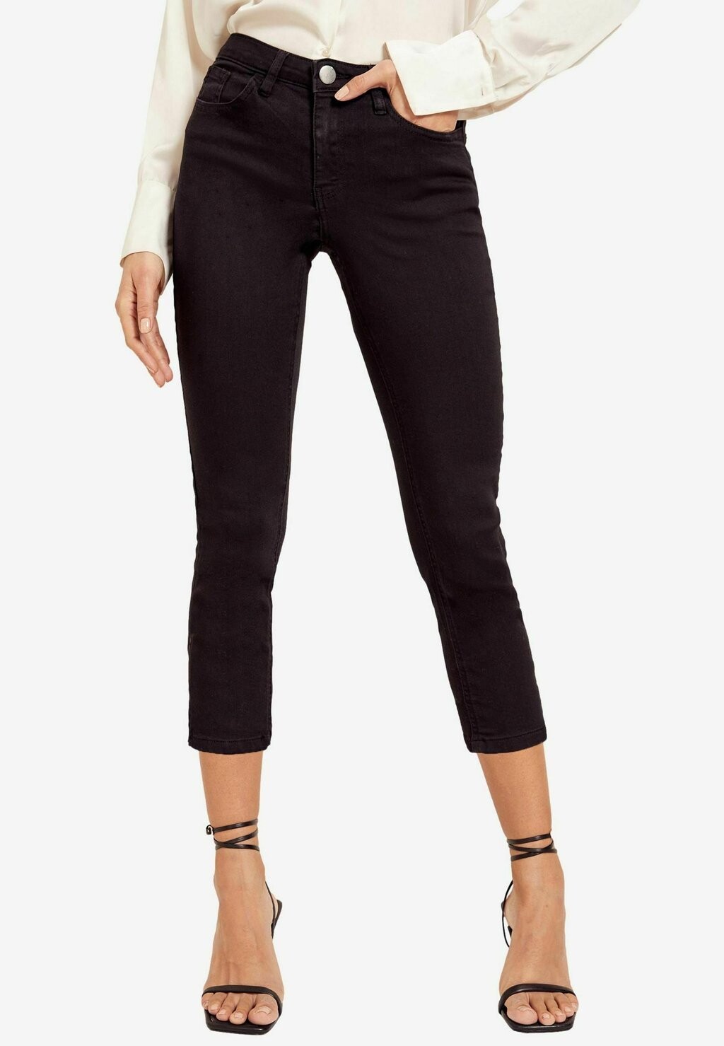 

Джинсовые шорты HIGH WAIST 3/4 LENGTH Friends Like These, черный