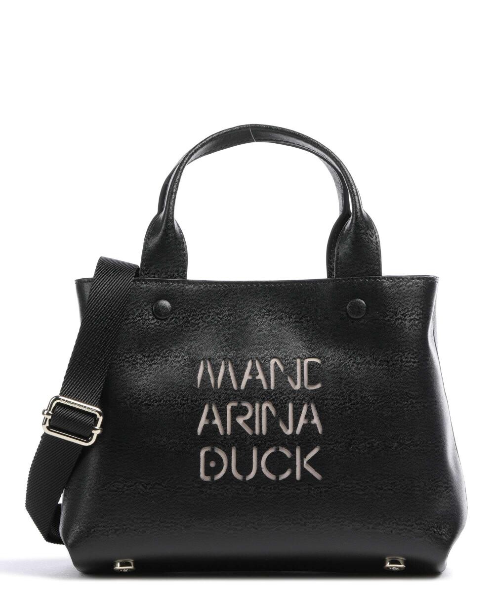 

Сумочка Lady Duck из мелкозернистой телячьей кожи. Mandarina Duck, черный