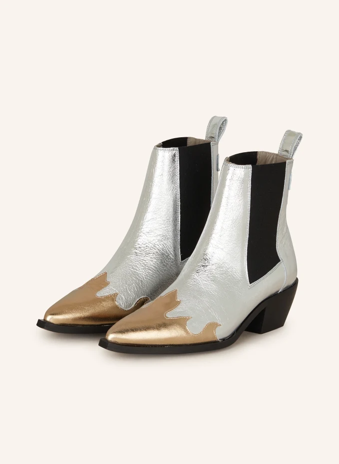 

Ковбойские сапоги деллавэр Allsaints, черный