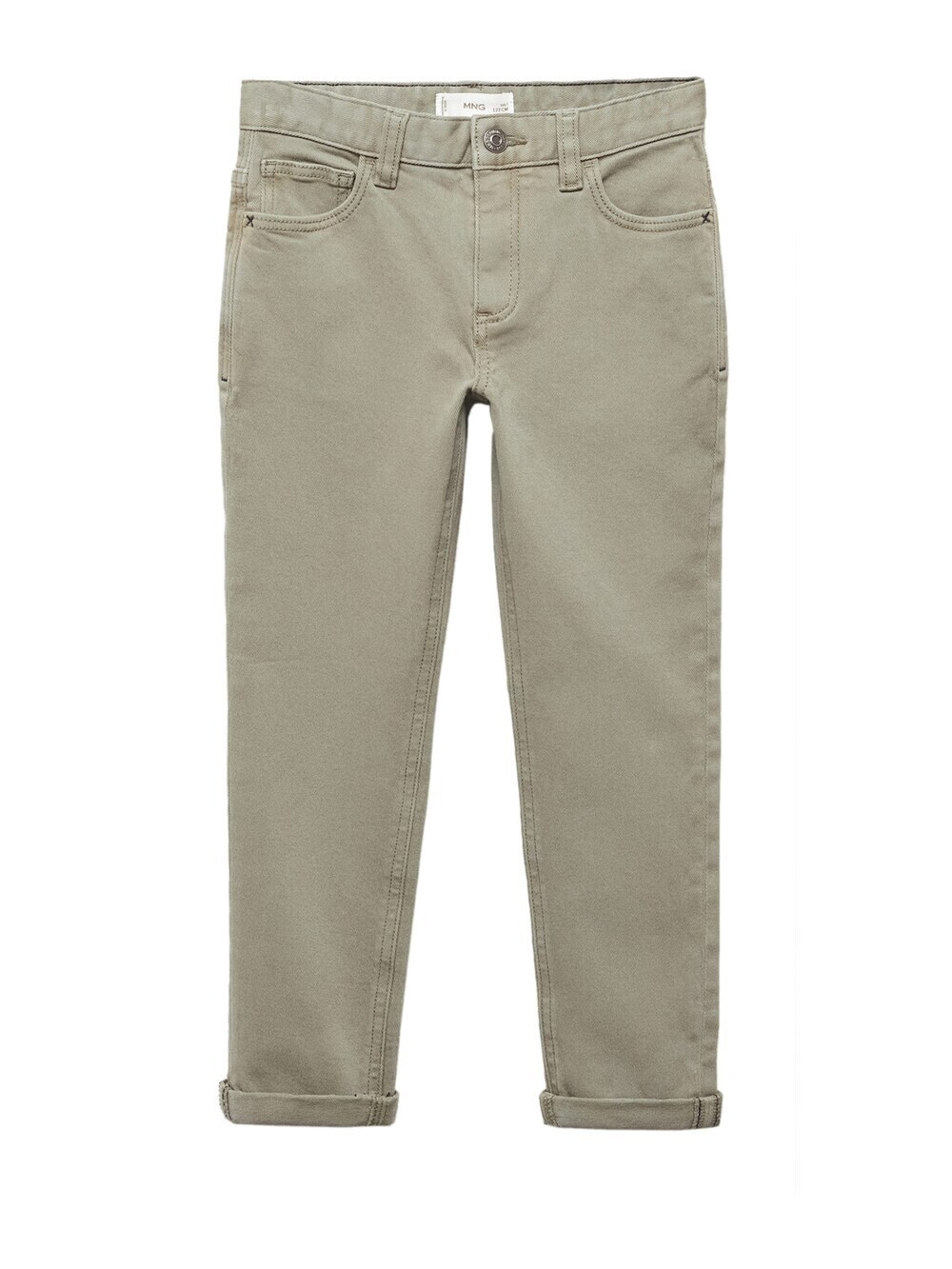 

Узкие брюки MANGO KIDS PERU5, хаки