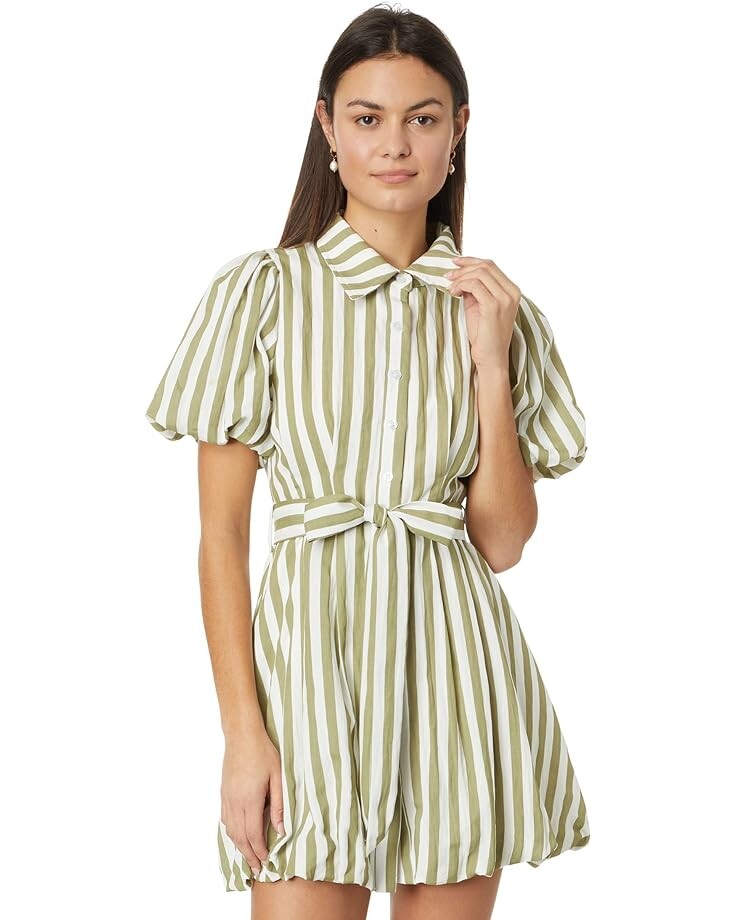 

Платье en saison Cece Mini, цвет Sage Stripe