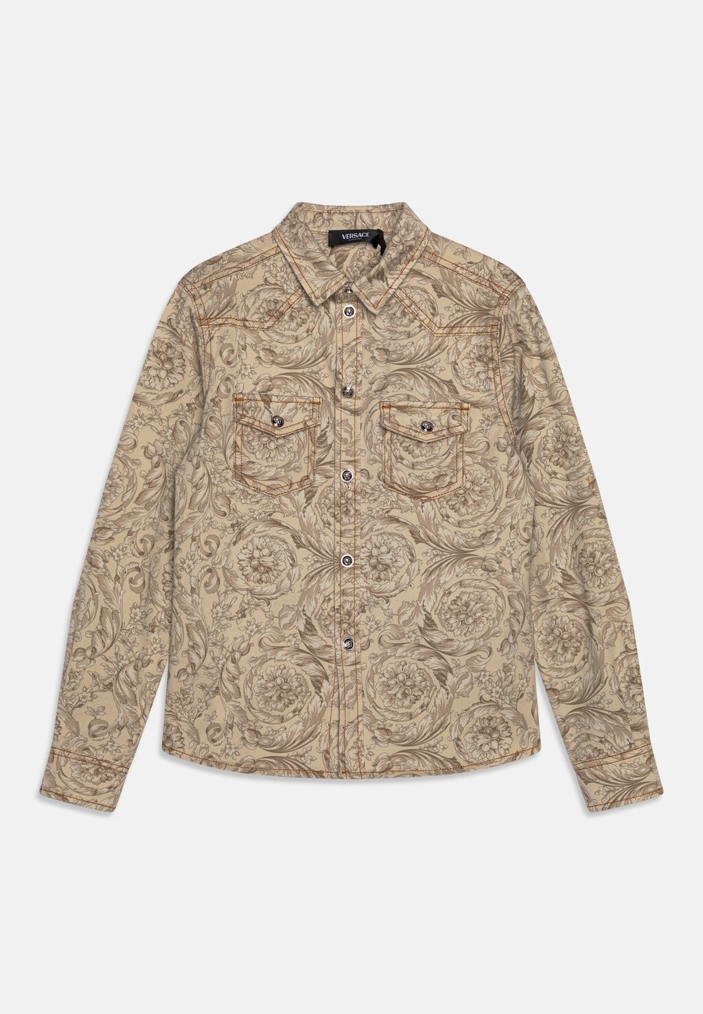 

Рубашка Informal Kids Baroque Unisex Versace, цвет sand
