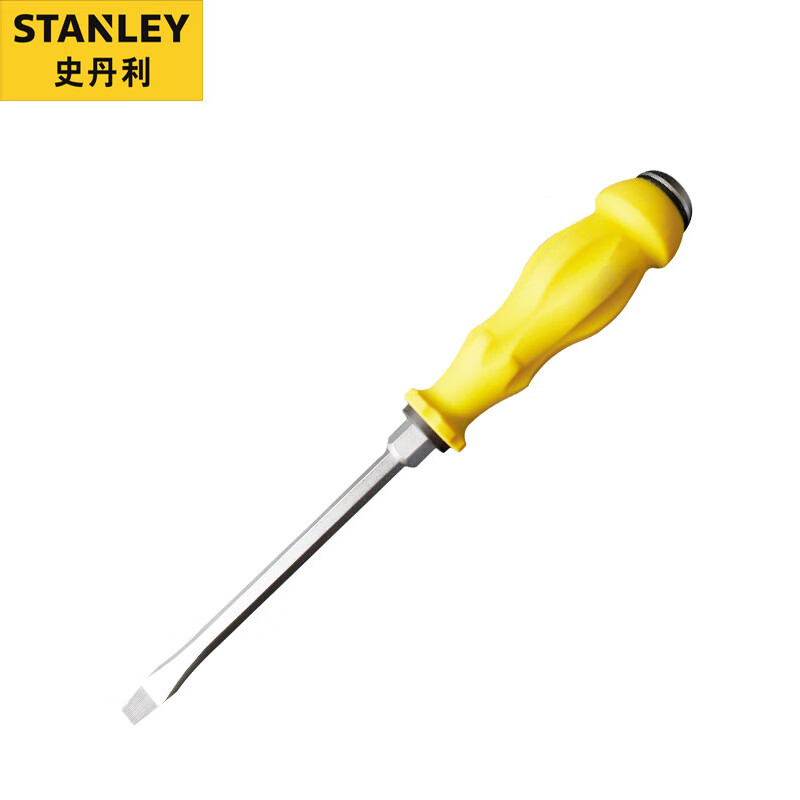 Шлицевая отвертка Stanley 8 мм x 150 мм Бытовая отвертка 61-892-23 Эксклюзив для предприятий