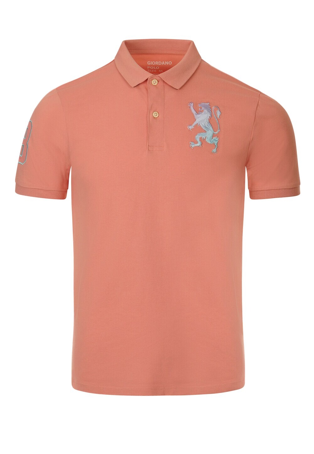

Футболка Giordano, абрикос