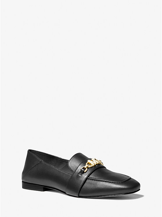 

Кожаные лоферы Tiffanie Michael Kors, черный