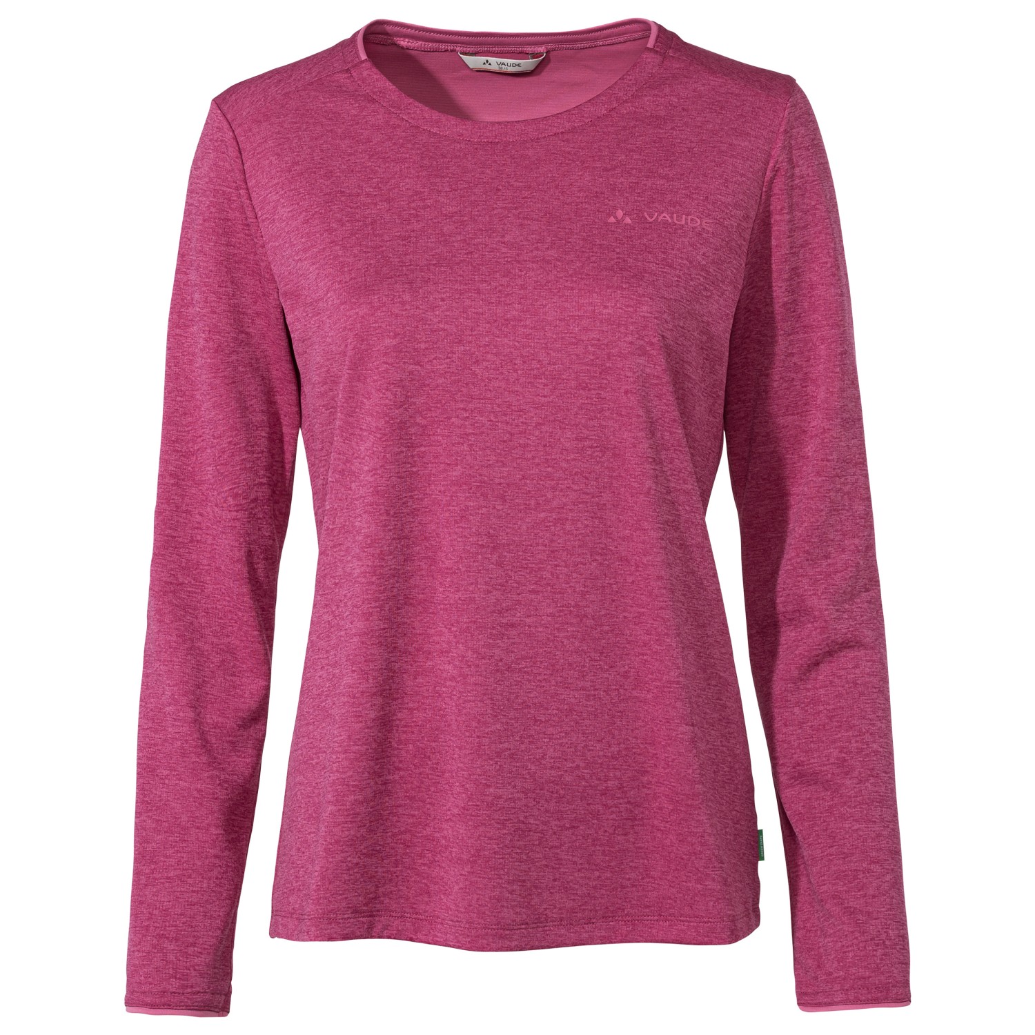 Функциональная рубашка Vaude Women's Essential L/S T Shirt, цвет Rich Pink женская футболка влюбленные на велосипеде s черный