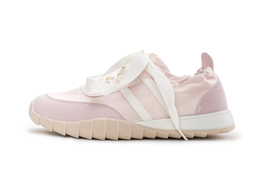 

Кроссовки для образа жизни Женские низкие Humanism 1986, цвет Pink (1 size larger)