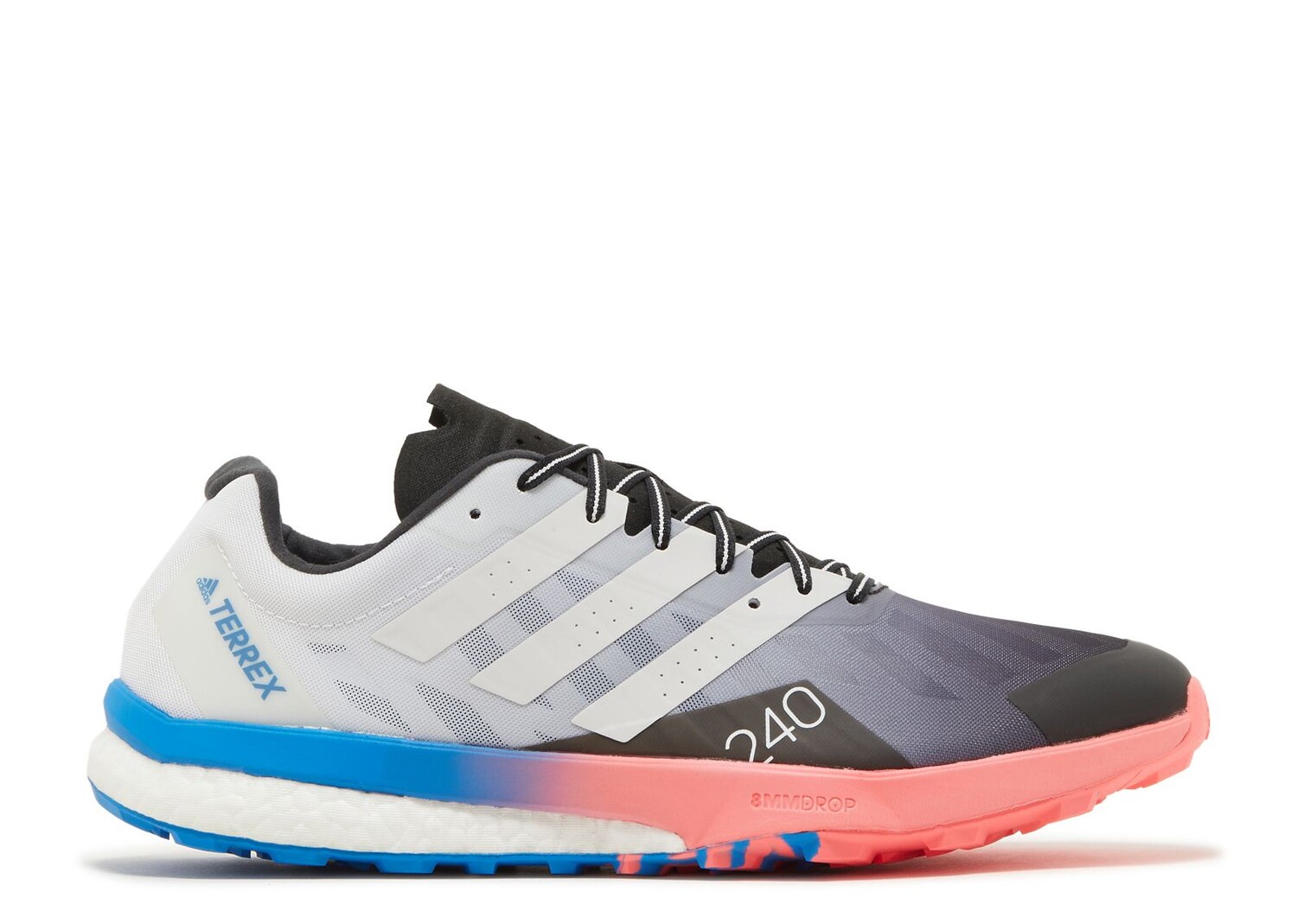 

Кроссовки adidas Terrex Speed Ultra Trail 'Black Turbo', черный