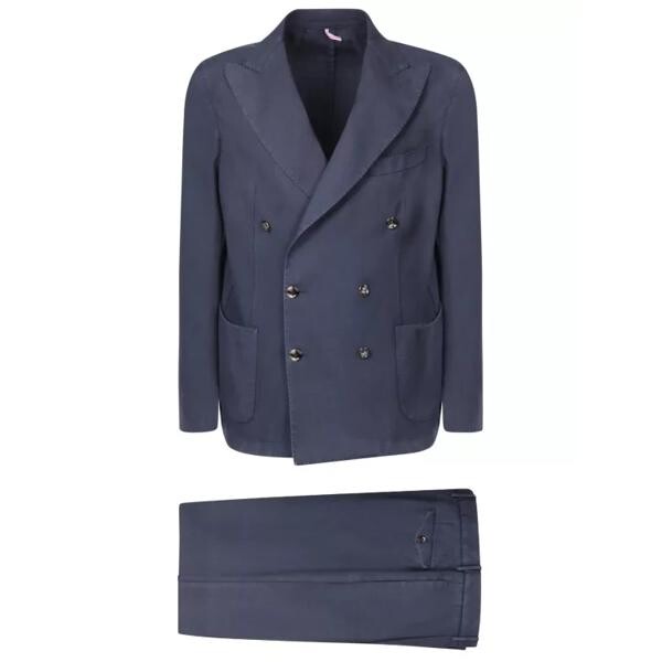 

Костюм double-breasted jacket suit Dell'Oglio, синий
