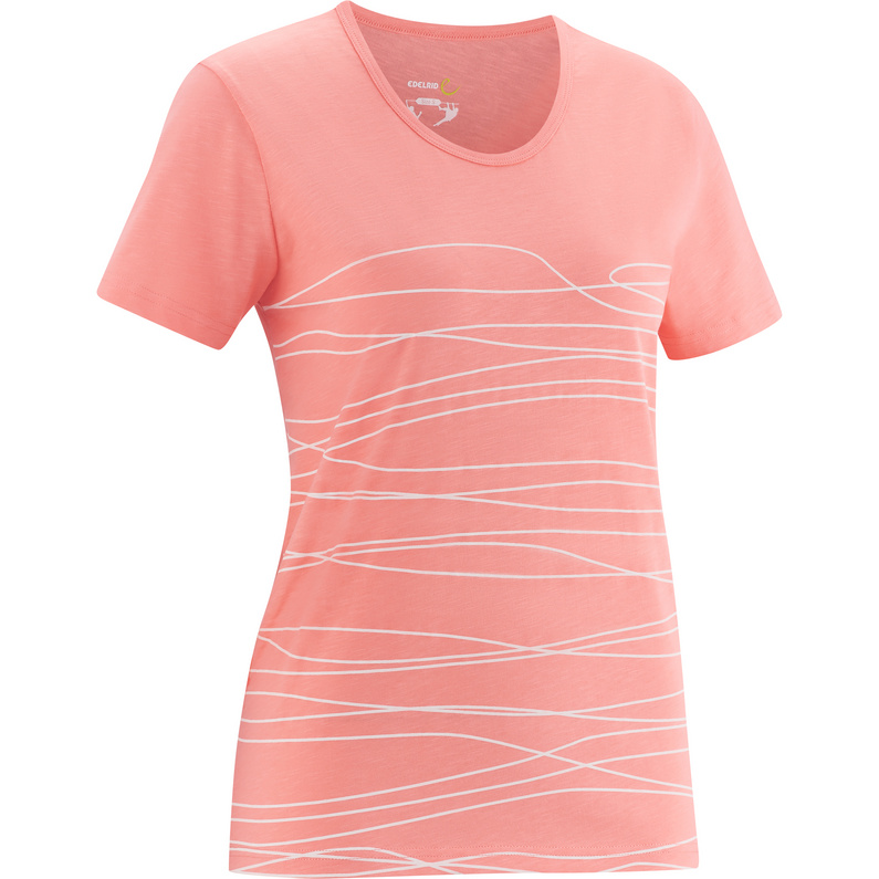 Женская футболка Highball V Edelrid, розовый
