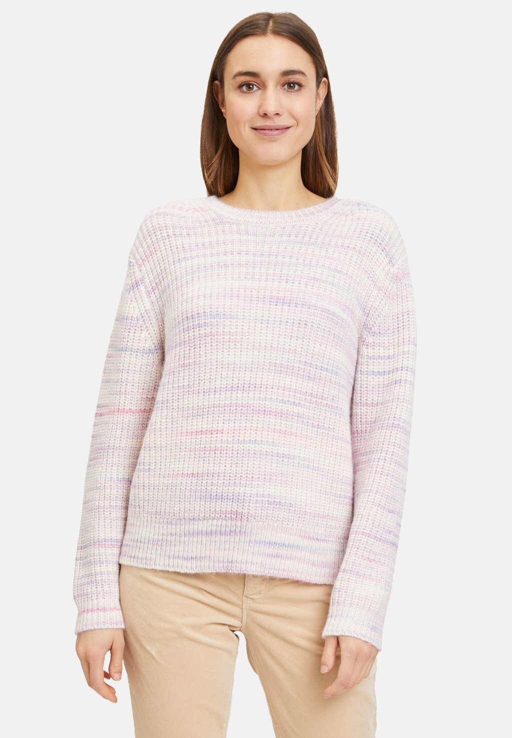 

Вязаный свитер Betty & Co, цвет camel lilac