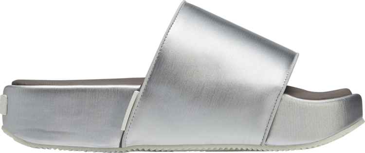 Кроссовки Y-3 Slide 'Silver Metallic', серебряный
