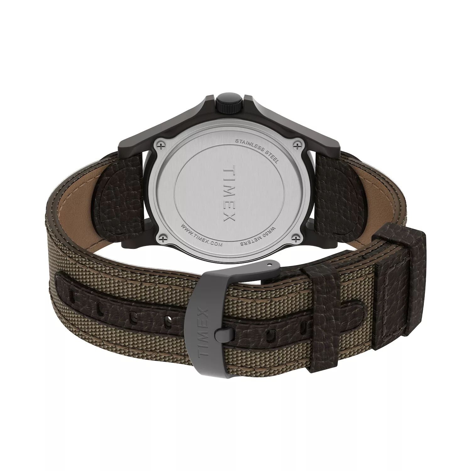 

Мужские часы Expedition Acadia 40 мм с кожаным ремешком — TW4B23700JT Timex
