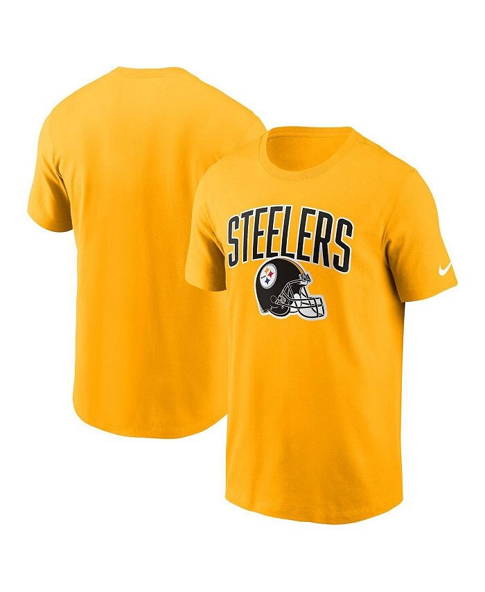 

Мужская спортивная футболка Gold Pittsburgh Steelers Team Nike, золото