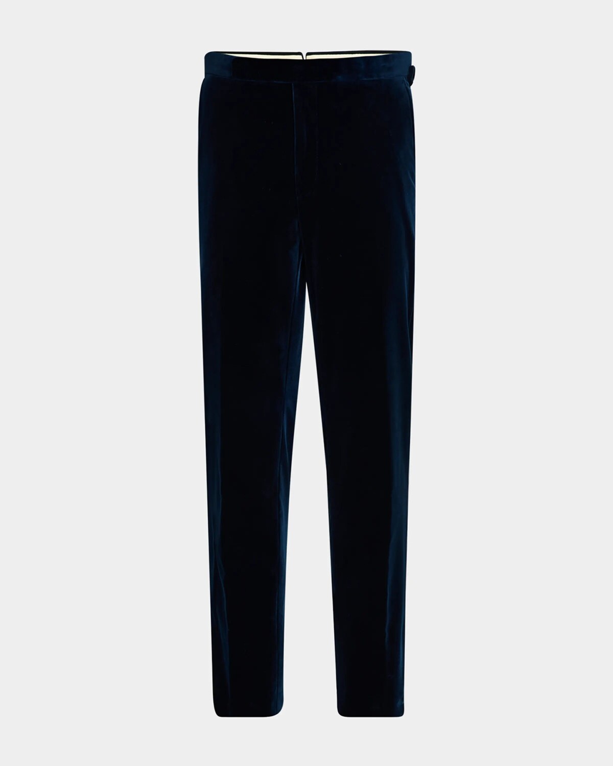 

Мужские бархатные брюки Gregory ручной работы Ralph Lauren Purple Label, цвет Pgnt Blue