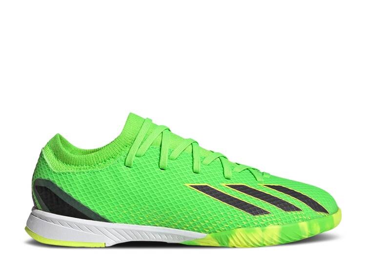 

Кроссовки Adidas X SPEEDPORTAL.3 IN J 'GAME DATA PACK', зеленый