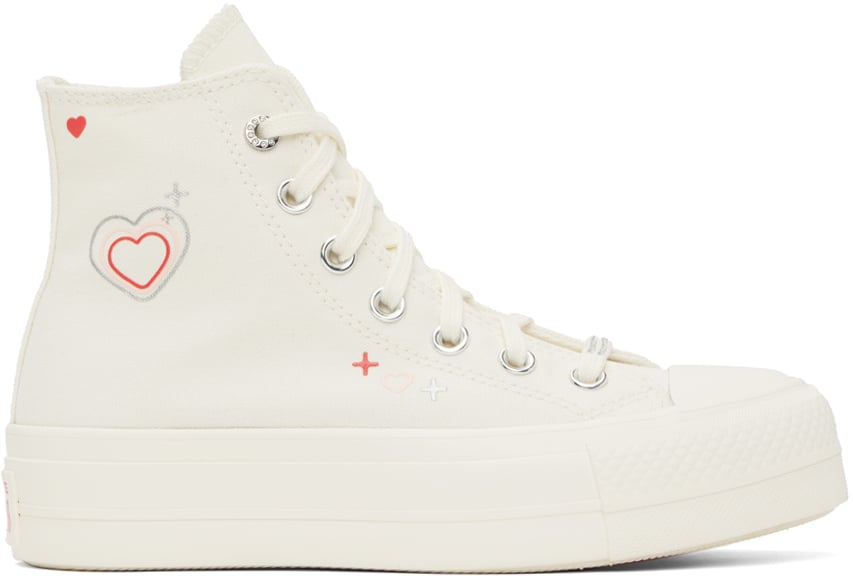 

Кремового цвета кроссовки Chuck Taylor All Star Lift Converse