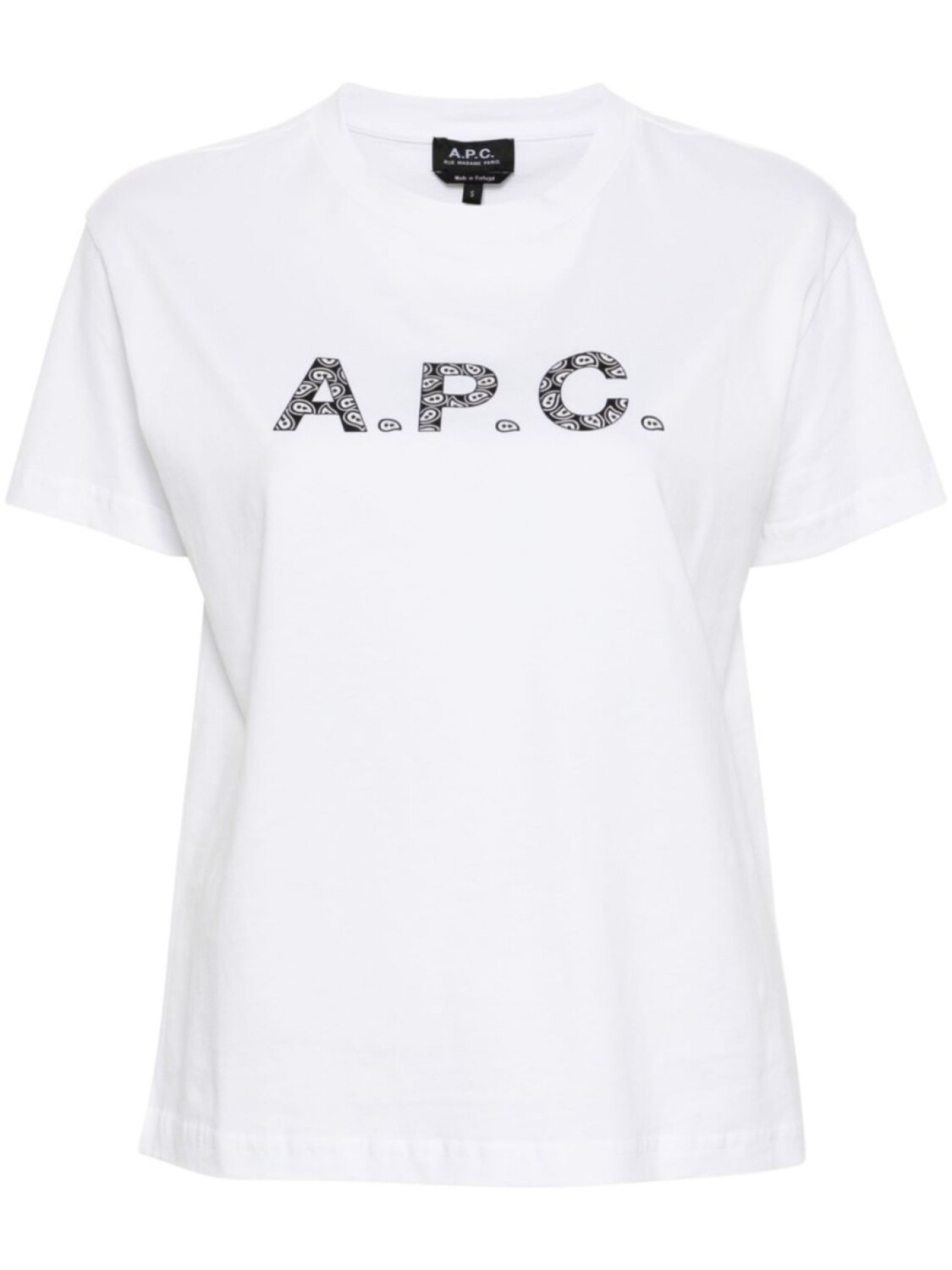 

A.P.C. футболка с логотипом, белый