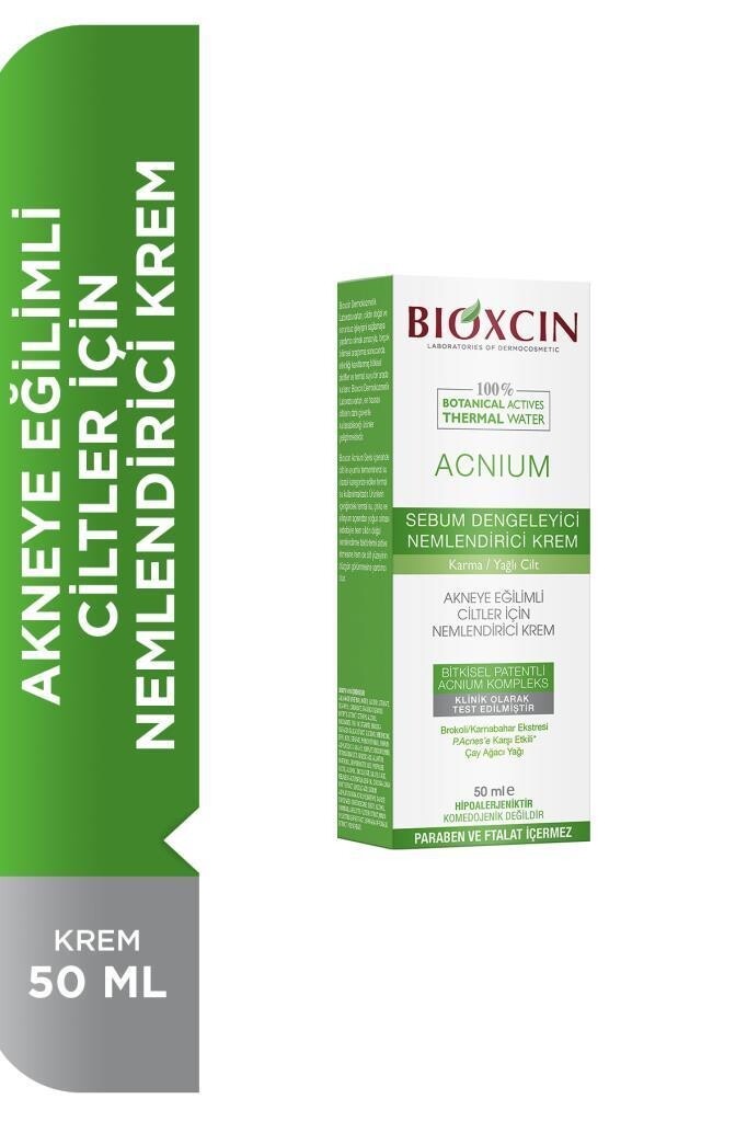 

Bioxcin Acnium Sebum Балансирующий увлажняющий крем 50 мл