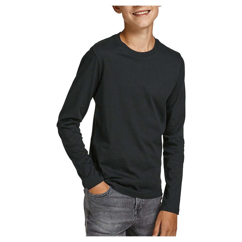 

Футболка Jack & Jones Organic Basic Long Sleeve O Neck, черный