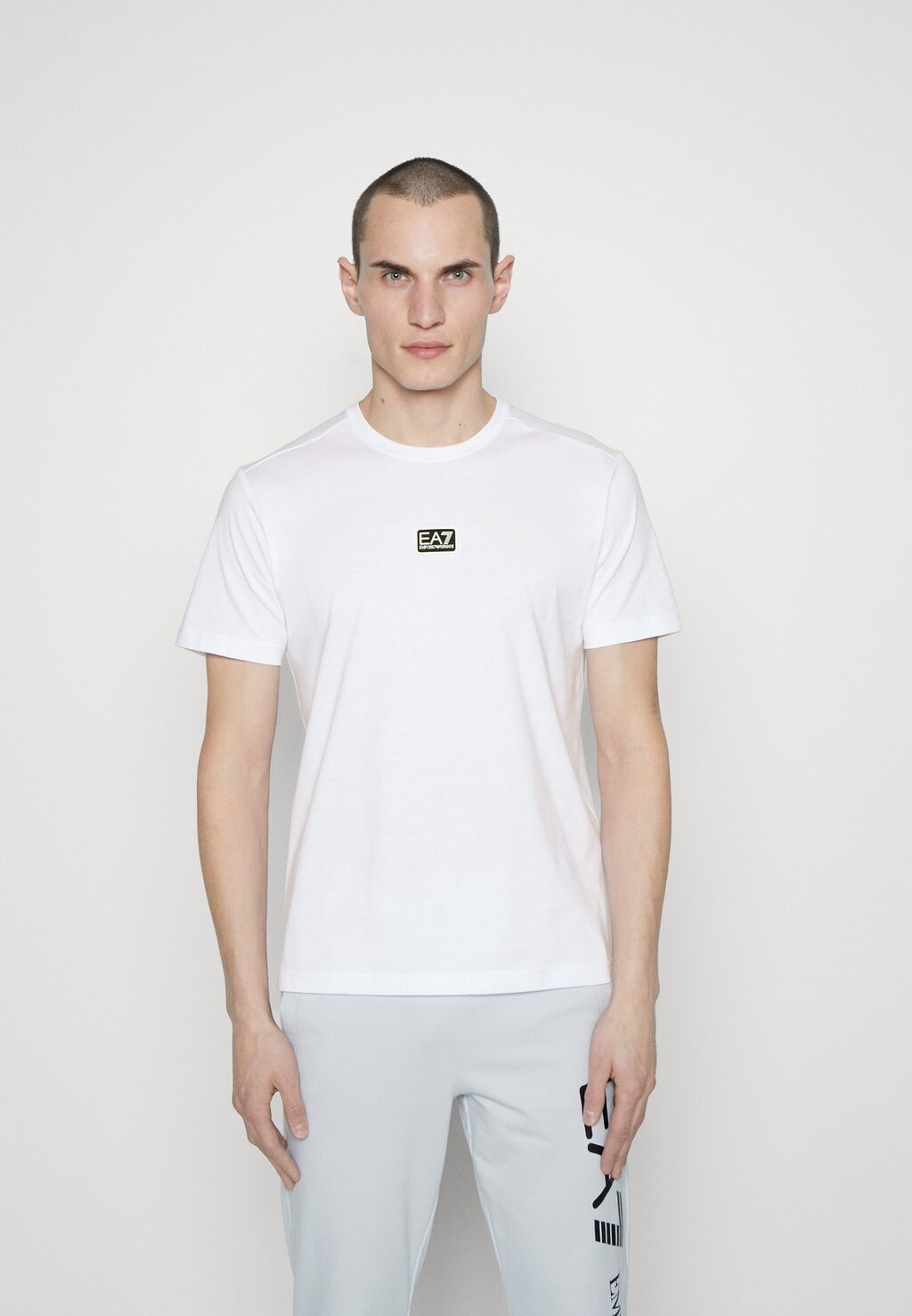 

Базовая футболка EA7 Emporio Armani, белая, Белый