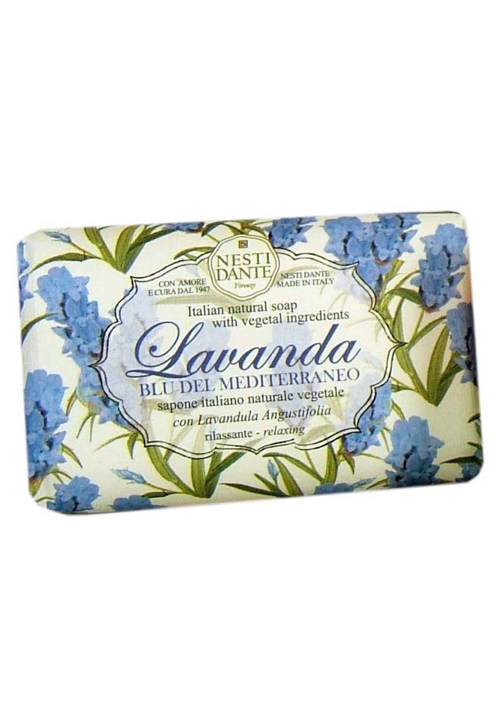 

Мыло LAVENDER BLU DEL MEDITERRANEO Nesti Dante, цвет weiß