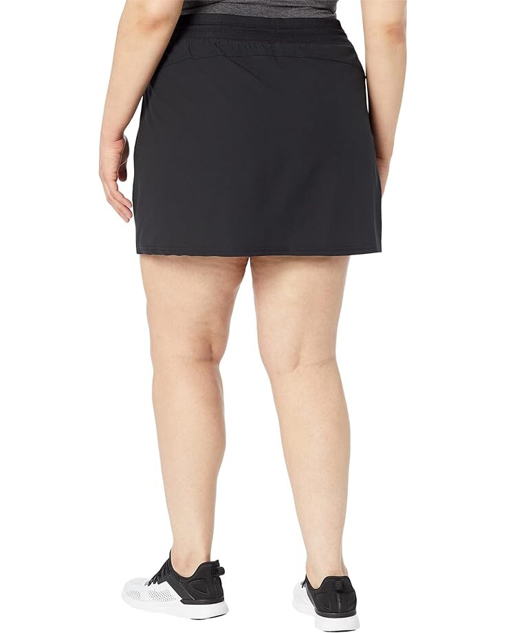 

Юбка Jockey Active Plus Size Stretch Woven Adventure Skort, цвет Deep Black