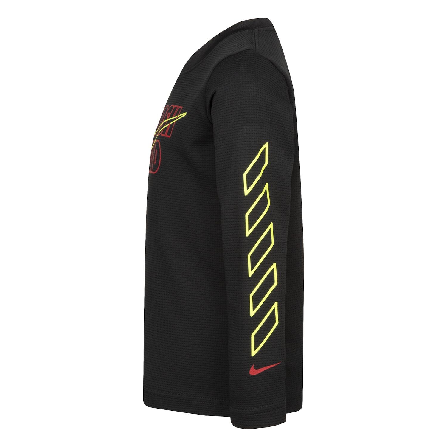 

Термофутболка Nike Swoosh Squad с графическим рисунком и длинными рукавами для мальчиков 4–7 лет Nike, красный