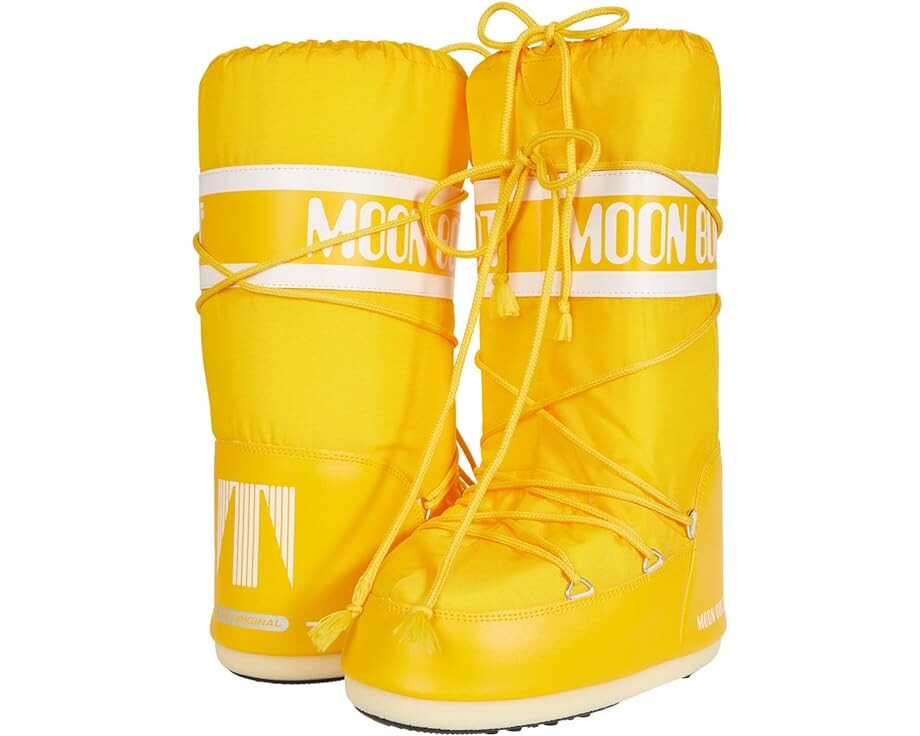 

Ботинки MOON BOOT Moon Nylon, желтый
