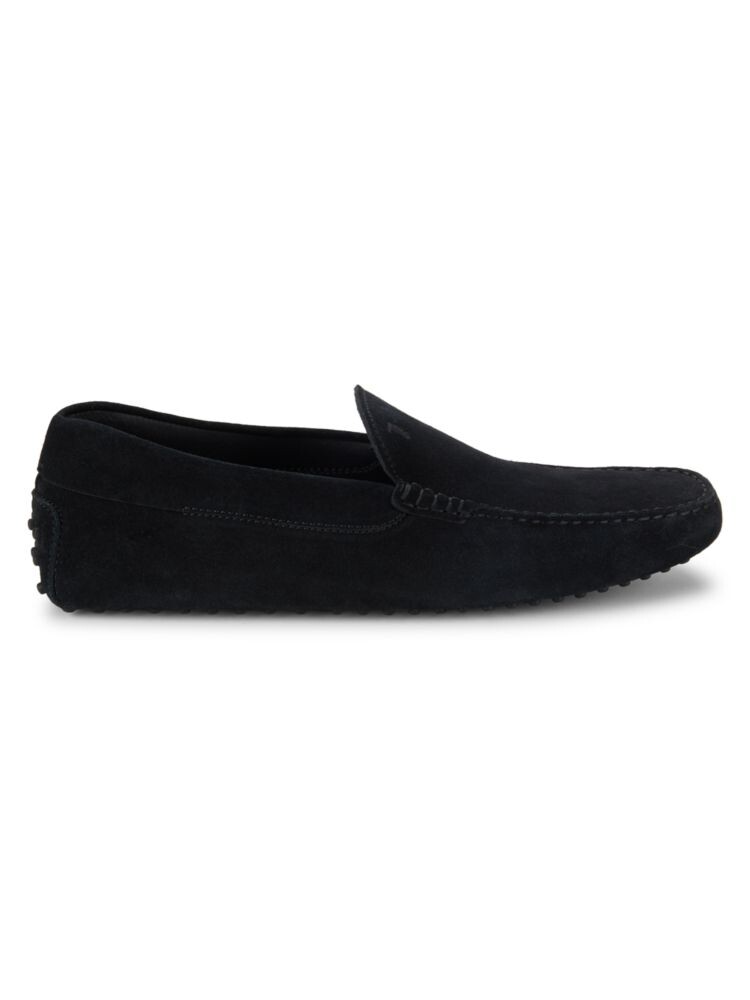 

Замшевые лоферы Gommini Tod'S, черный