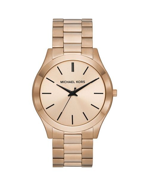 

Тонкие часы для подиума, 45 мм Michael Kors, цвет Tan/Beige