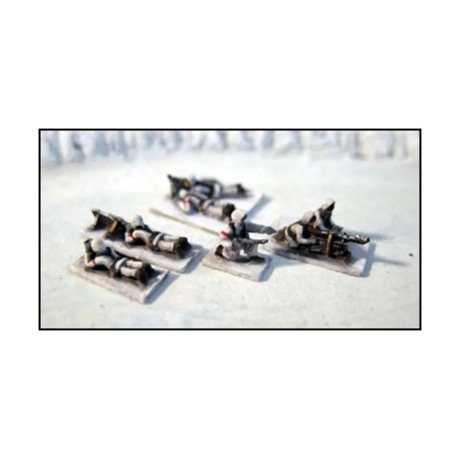 

Зимнее индивидуальное тяжелое оружие, WWII Micro Armour - Germany - Infantry and Cavalry (1:285)