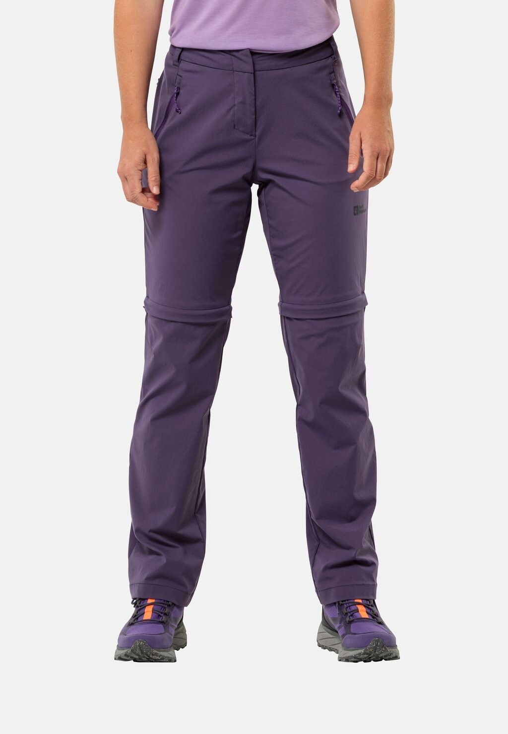 

Брюки для отдыха GLASTAL Jack Wolfskin, цвет dark grape