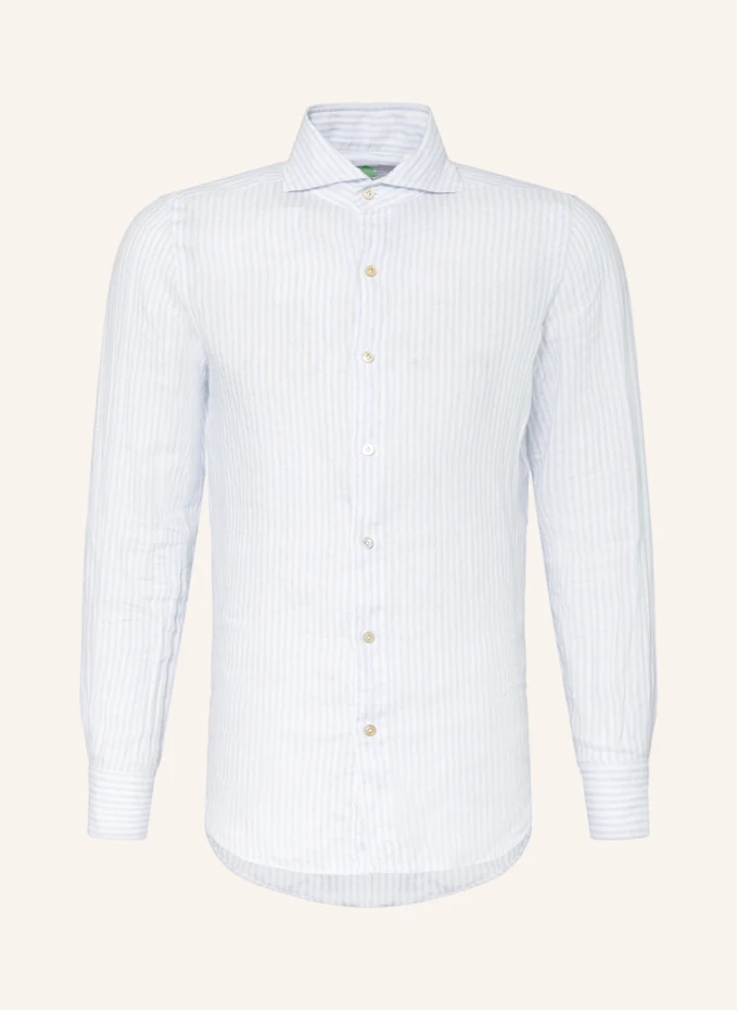 Льняная рубашка tokyo стандартного кроя Finamore 1925, белый