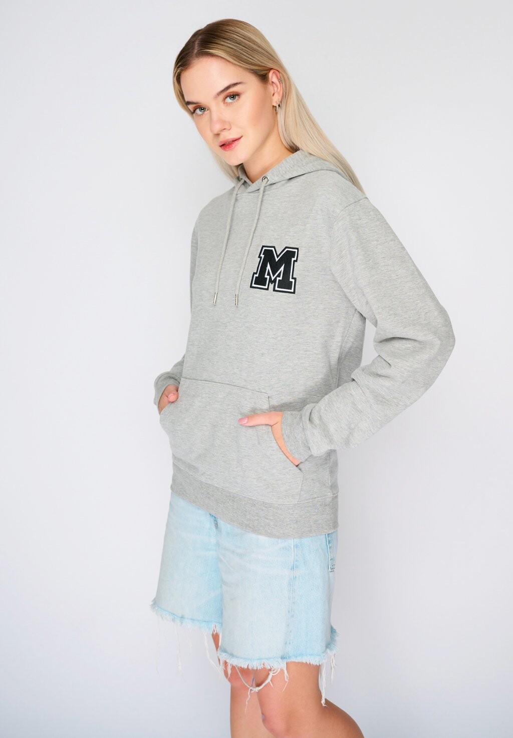 

Толстовка M EMBROIDERY UNISEX Mira Paris, серый