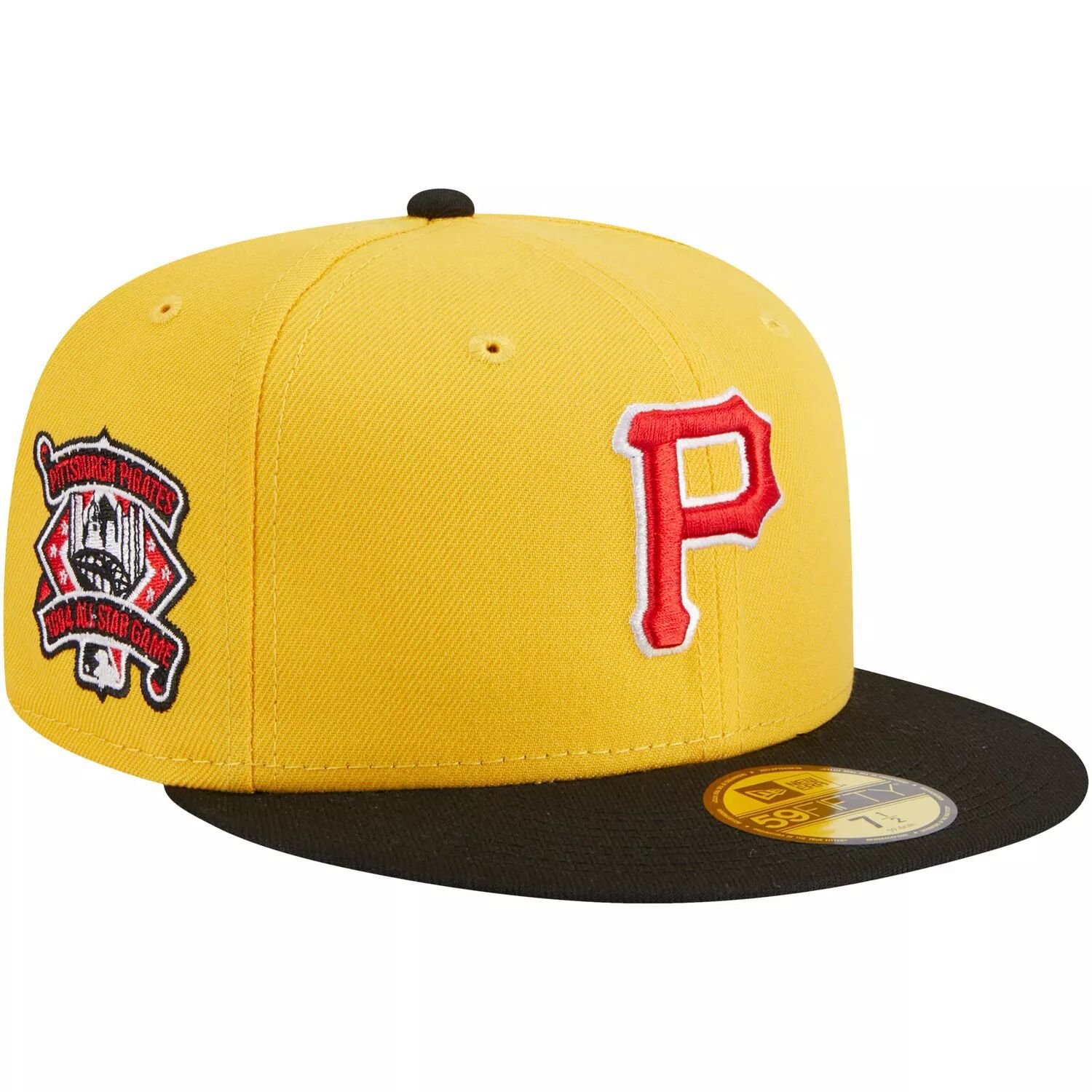 

Мужская облегающая шляпа New Era желто-черная Pittsburgh Pirates Grilled 59FIFTY