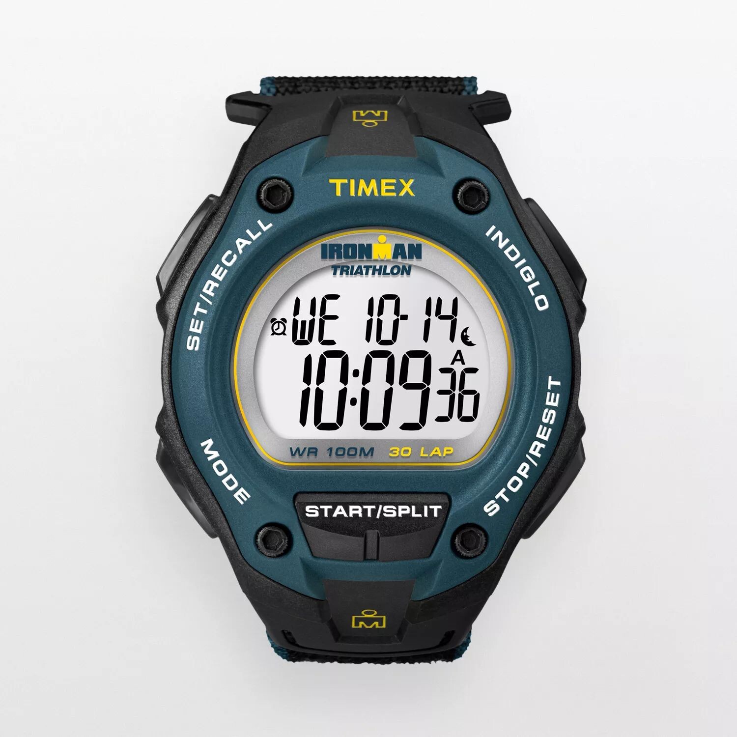 

Мужские часы Ironman Triathlon с цифровым хронографом на 30 кругов — T5K413KZ Timex