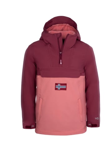 

Парка Trollkids Mädchen Anorak Kirkenes, цвет Kastanienrot/Antikrosa