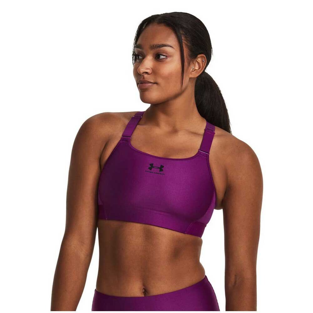

Спортивный топ Under Armour HG Armour High Support, фиолетовый