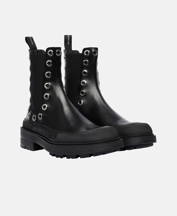 

Ботинки челси Alexander McQueen, черный