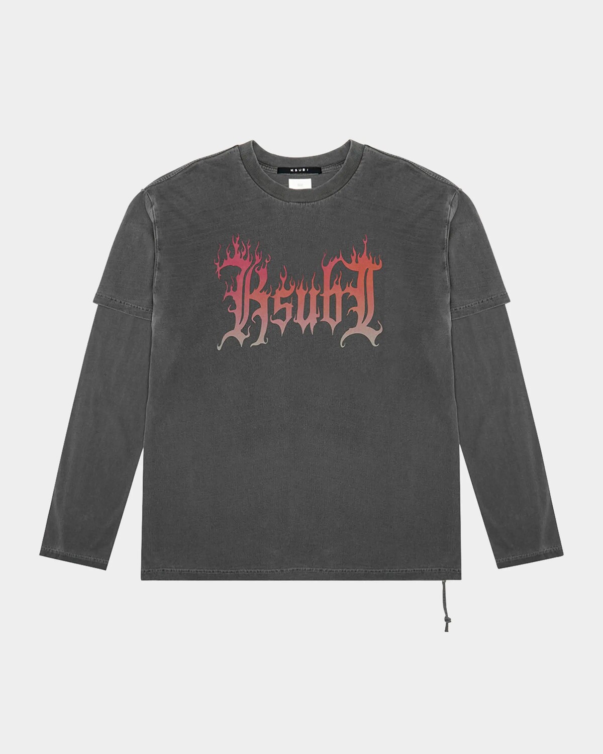 

Мужская многослойная футболка Fuego Ksubi, черный