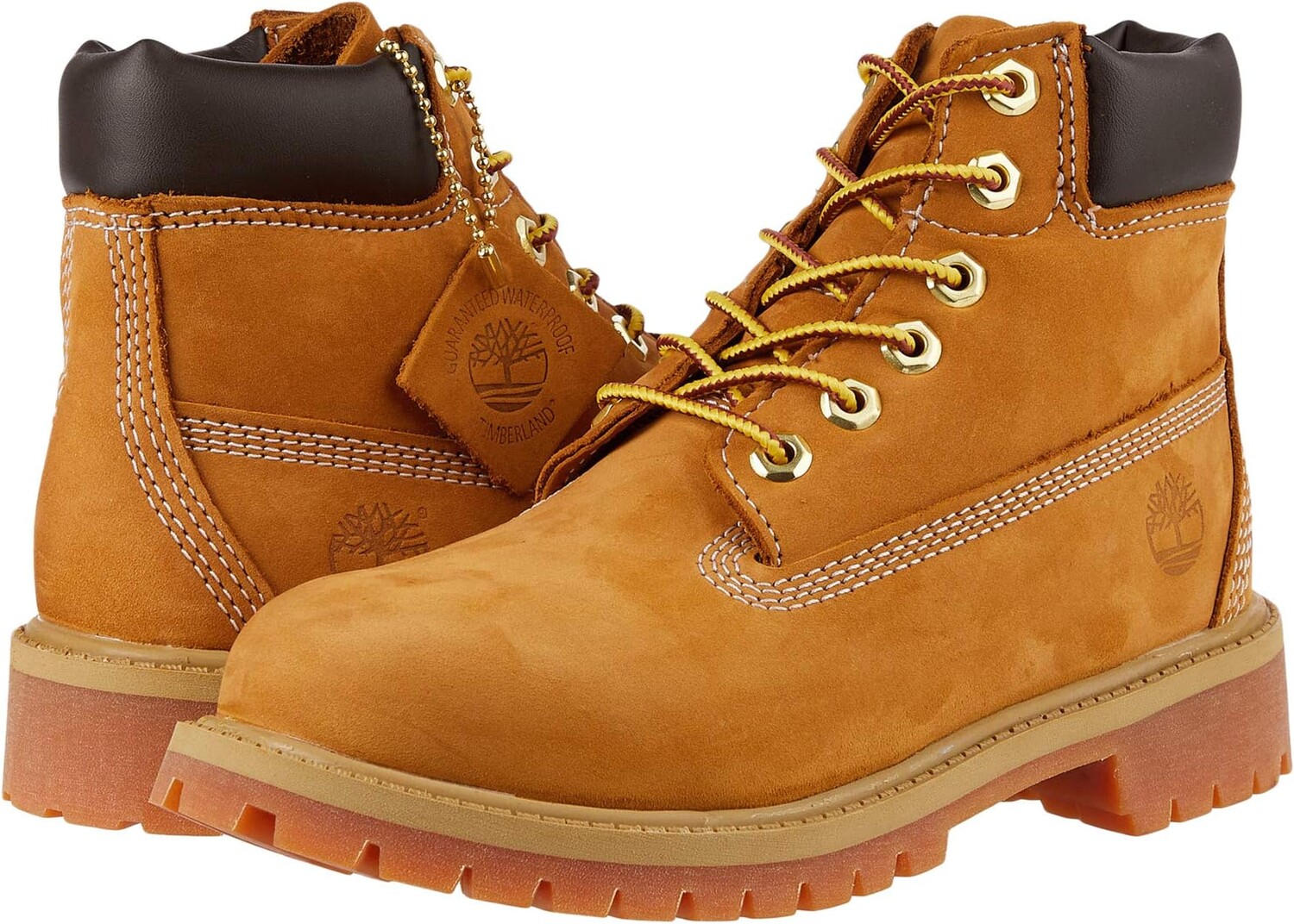 

Ботинки на шнуровке 6" Premium Waterproof Boot Core Timberland, цвет Wheat Nubuck